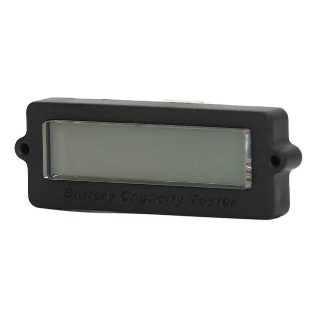 Battery Monitor, Blue Display Observable Percentage Realtime Monitoring Simple Connection Lithium Battery Power Indicator For Electromobile 7 String,8 String,9 String