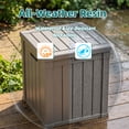 thumbnail image 7 of MINDYES 60 Gallon Outdoor Deck Box, Storage Box for Patio Cushions, Pool Floats & Garden Tools for Backyard, Beige, 7 of 7
