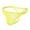 Yellow, variant on TSADFHJI Manmade Underwear Men Mens Underwear Adult Low Rise Men's Open Polyester Triangle Pants L Beige