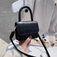 thumbnail image 3 of Moda mujer PU cuero Mini bolsos de mano calle viaje compras bolso de hombro Casual solapa mensajero bandolera, 3 of 9