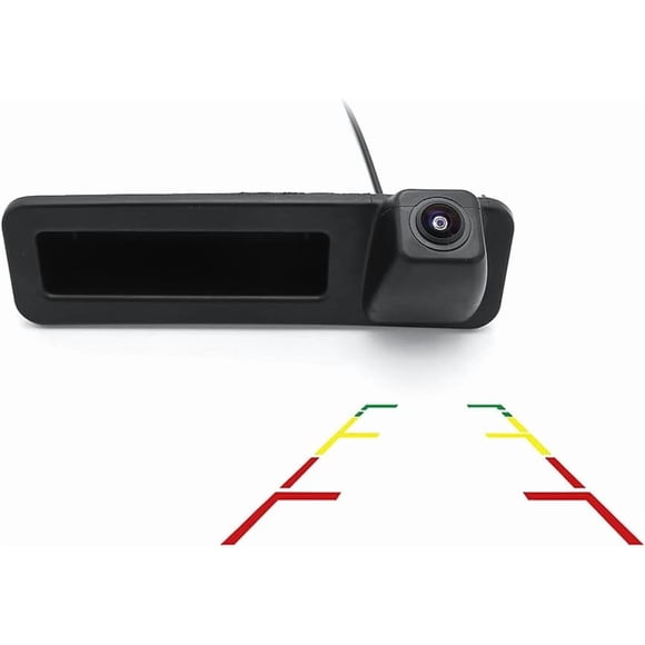 Vlicevrn HD Car Rear View Camera Trunk Handle with Fish Eye Lens Night Vision Backup Parking Camera Waterproof IP68