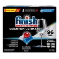 thumbnail image 1 of Finish Quantum Ultimate Plus Détergent pour Lave-Vaisselle, Lot de 96 Tablettes, 1 of 1