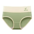 thumbnail image 2 of Joau Womens Underwear, Cotton Mid Waist No Muffin Top Full Coverage Brief Ladies Panties Postpartum Underwear, 2 of 2
