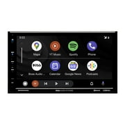 BOSS Audio Systems BVCP9700A Double DIN Bluetooth Car Stereo with Apple Carplay and Android Auto, 7 Inch, Touchscreen Car Radio with AM/FM Receiver