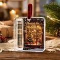 thumbnail image 5 of Acrylic Christmas Cash Ornament, 3.94 Inch Festive Money Holder with Snowman Reindeer Print for Christmas Tree Hanging Gift,1Pcs(Window & Penguin), 5 of 7