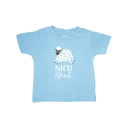 

Inktastic NICU Grad Baby Boy Lamb Gift Baby Boy T-Shirt