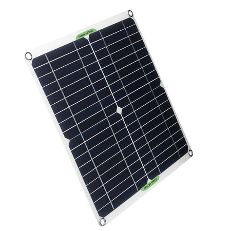 2 Monocrystalline Solar Panel, High-Efficiency Monocrystalline Solar Module for Home, Camping, Boat, , RV 12V Battery , 30A