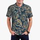thumbnail image 1 of Balery Indian Paisley 2 Camisa Polo de Hombre con Estampado, de Manga Corta y Tejido Medio, Camisa Tipo Golf Polo-Small, 1 of 6