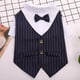 thumbnail image 1 of Xiao Hua Camiseta de traje para perro y gato, camisetas transpirables para mascotas, sudadera para cachorro, ropa para perro, abrigos para perros pequeños, medianos y gatos, azul marino, XS, 1 of 4
