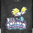 thumbnail image 3 of Hey Arnold! - Graffiti Arnold - Men's Crew Neck Fleece Pullover, 3 of 5