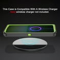 thumbnail image 6 of Petocase for Samsung Galaxy S21 5G Case,Shockproof Dust/Drop Proof 3-Layer Protection [without Screen Protector] Rugged Heavy Duty Cover 6.2" Case,Gray/Green, 6 of 7