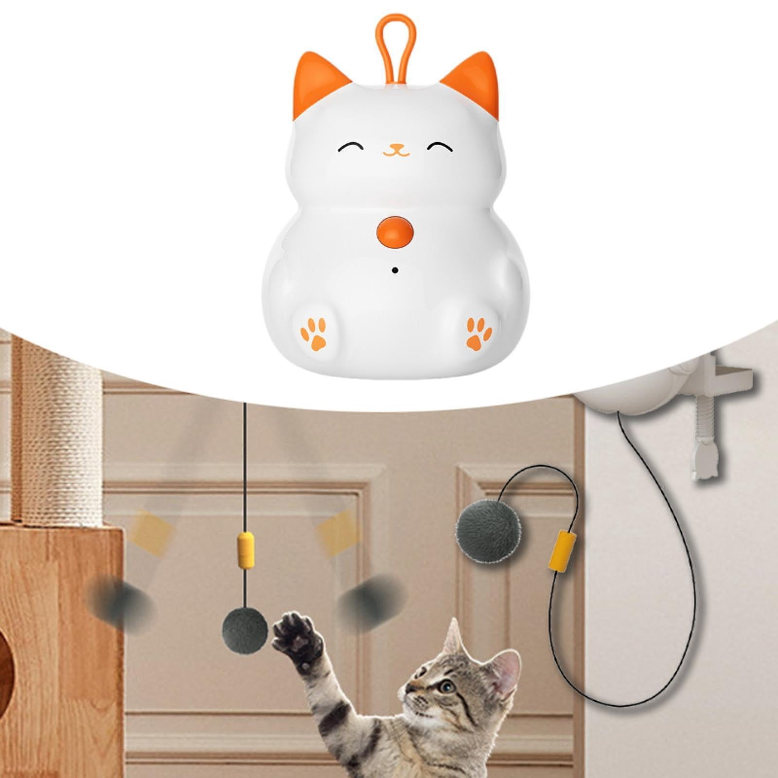 EHJRE Electric Cat Fishing - Portable Interactive Toy for Kittens - Self-Playing - USB Charging Function for Exercise And Entertainment