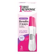 FIRST RESPONSE Triple Check Pregnancy Test 3 ct.