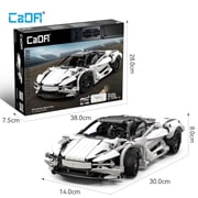 CaDA 1:14 Remote Control Storming Sport Car 402 Pcs
