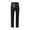Black, variant on qolati Punk Gothic Pants for Men Casual Slim Fit Side Buttons Dress Pants Elegant Straight Legs Steampunk Party Trousers