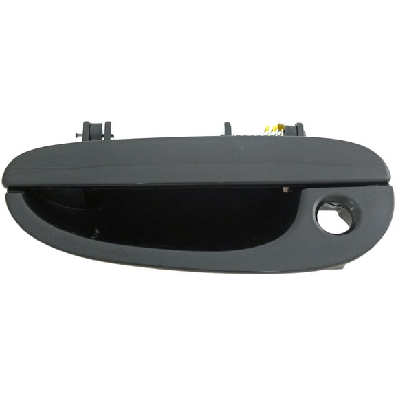 Dorman 93434 Front Driver Side Exterior Door Handle for Specific Chrysler / Dodge / Eagle Models, Smooth Black