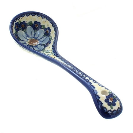 Rose Soup Ladle - Polish Pottery Daisy Surprise Soup Ladle