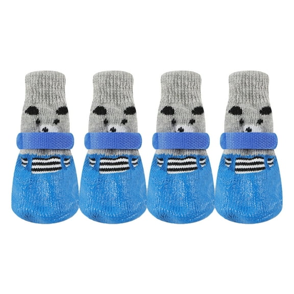 SIEYIO Pet Dog Socks Non-slip Dog Shoes Pet Outdoor Shoes Waterproof Dog Socks For Large Dogs Anti-dirty Pet Shoes