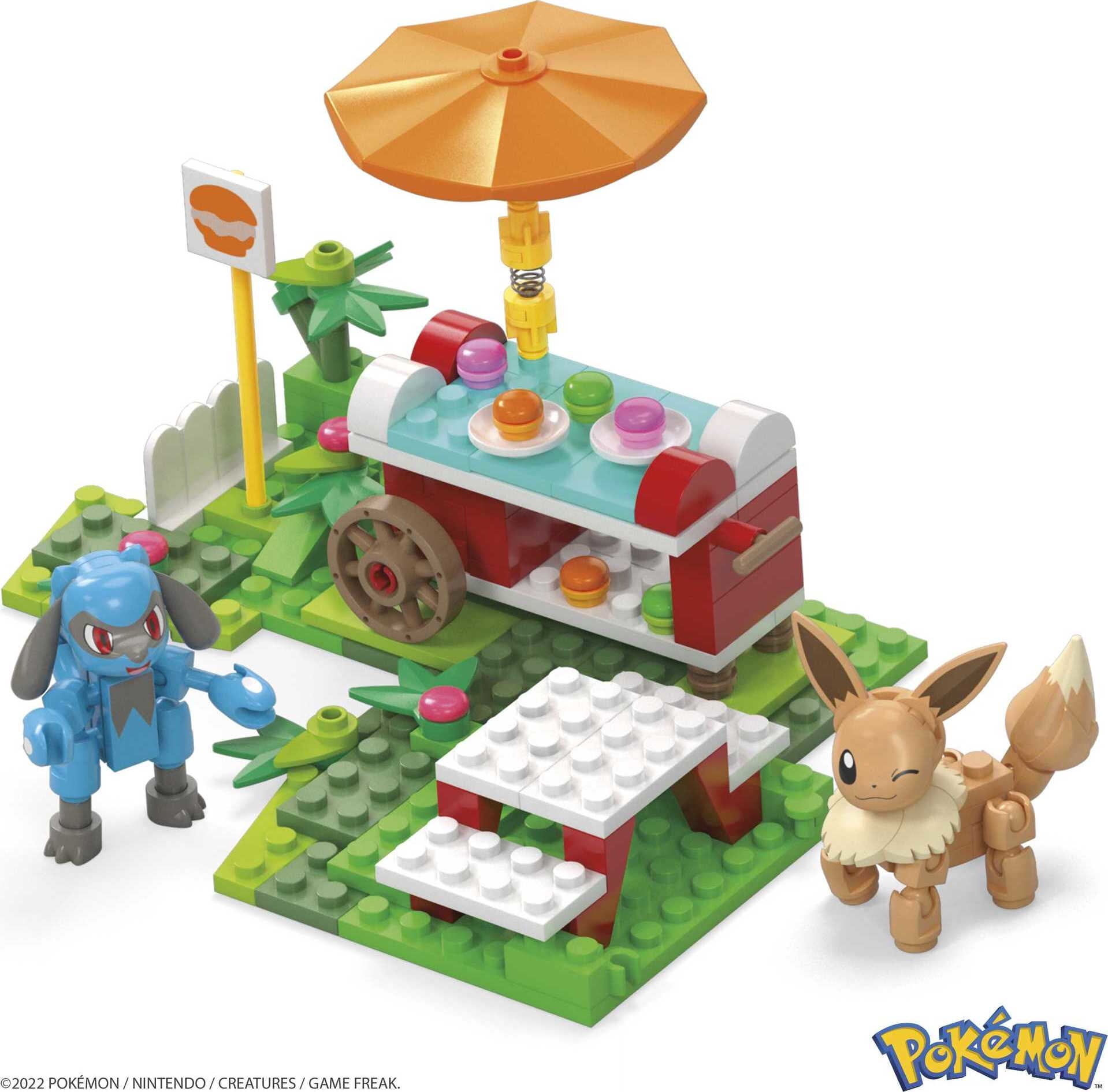 BRINQUEDO P MONTAR MEGA CONSTRUX POKEMON 73P / 80PÇS