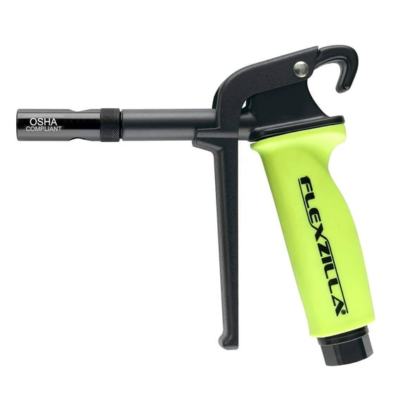 Flexzilla X3™ Blow Gun with Xtreme-Flo Safety Nozzle, ZillaGreen®