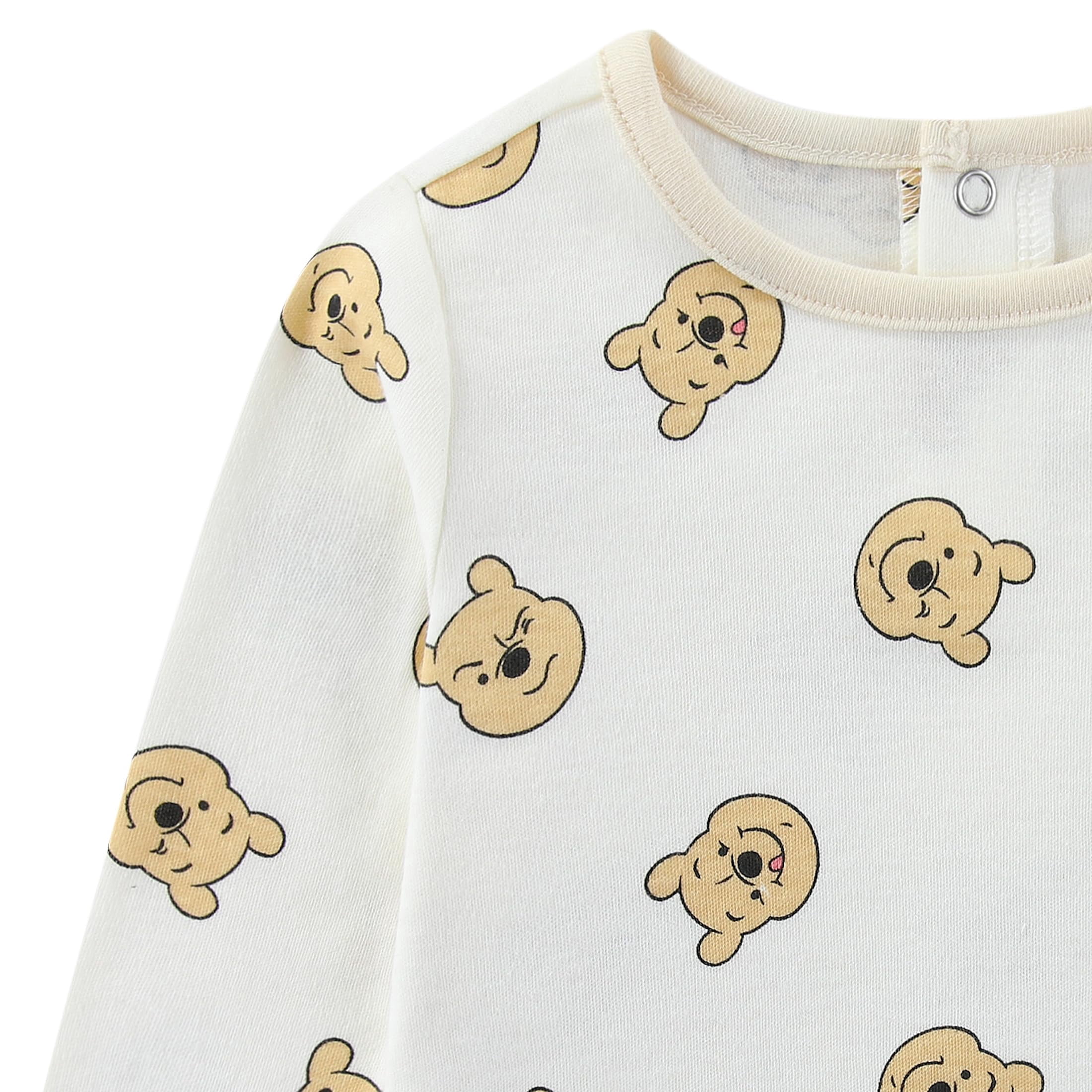 Disney Winnie the Pooh Long Sleeve Shirt and Overalls (Baby Boys), 2 Piece Set, Sizes 3M-9M