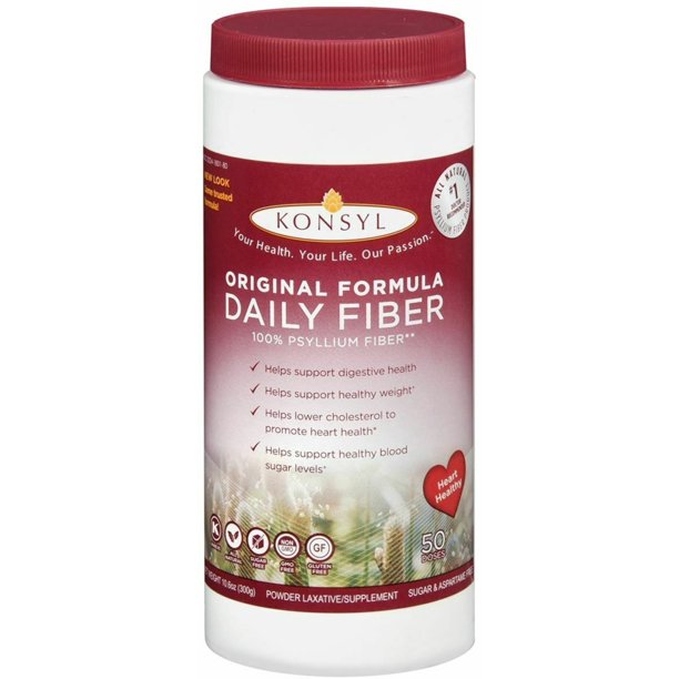 Konsyl Natural Fiber Supplement Laxative Original Sugar Free 300 g