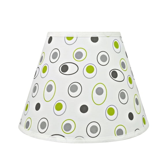 Aspen Creative 72189-21 One-Light Plug-In Swag Pendant Light Conversion Kit with Transitional Hardback Empire Fabric Lamp Shade, Off White, 13" width