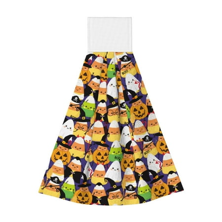 

Coaee Halloween1 for Fast Absorbent Hanging Towels with Velcro for Kitchen Bathroom Laundryroom