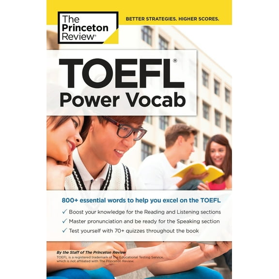 Pre-Owned TOEFL Power Vocab: 800+ Essential Words to Help You Excel on the TOEFL (Paperback) 1524710709 9781524710705