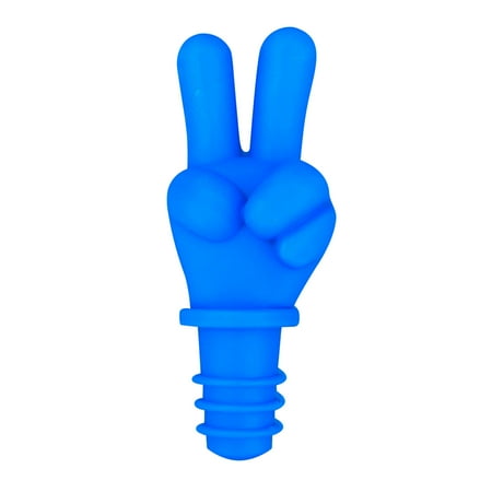 

Prolriy Wine Clearance Finger Wine Bottle Oyer Wine Stopper Silicone Wine Stopper Bar Accessories Sealed Wine Bottle Stopper Blue