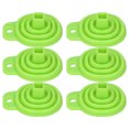 thumbnail image 4 of Juego de 20 embudos de silicona flexibles plegables y plegables para transferir líquidos fácilmente a botellas de agua, 4 of 8