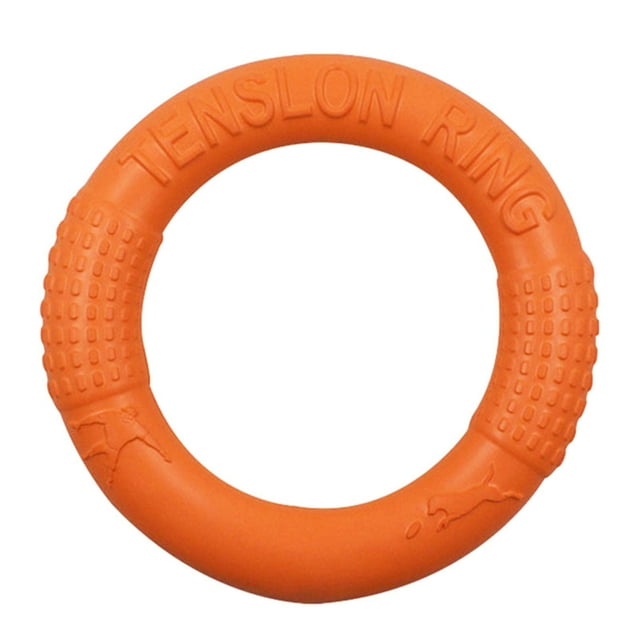 JUGUETE INTERACTIVO PARA PERROS: este anillo de fitness es adecuado para lanzar, atrapar, buscar juegos, tira y afloja y masticar durante la dentición.