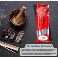 thumbnail image 3 of Aroma Depot Nag Champa 7 Inch Incense Sticks (85–100 Sticks / 1 Bundle) – Long-Lasting Hand-Dipped Fragrance for Home & Meditation, 3 of 9