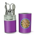 thumbnail image 2 of Willy Wonka and the Chocolate Factory Logo Stainless Steel Manicure Pedicure Grooming Beauty Care Travel Kit, 2 of 4