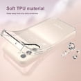 thumbnail image 5 of for Samsung Galaxy S23 Plus Case Glitter Clear with Screen Protector[2 Pack], [Military Protection] Bling Sparkly Cute Bumper Shockproof Slim Cover for Women Girls, 5 of 7