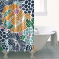 thumbnail image 4 of Pioneer Flower Floral Print Pattern Shower Curtain 36"x72" ,Bathroom Decorative Shower Curtains Set with 12 Hooks,Modern Waterproof Washable Shower Curtain, 4 of 6