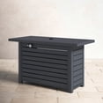 thumbnail image 4 of Steel Propane/Natural Gas Outdoor Fire Pit Table with Lid, 4 of 5