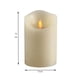 thumbnail image 4 of Velas de té LED remotas, velas falsas eléctricas, parpadeantes, ámbar, sin llama, votivas Los 7.5x15cm, 4 of 9