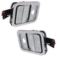 thumbnail image 3 of OEM Grade Front Left and Right Exterior Door Handle Compatible with 2003-2014 Freightliner Argosy Freightliner Coronado Columbia Cascadia Chrome With Key Hole A1842228000 A1842228001, 3 of 5