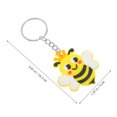 thumbnail image 2 of 24 llaveros de abeja con diseño de abeja de dibujos animados, para fiestas de cumpleaños infantiles, decoraciones para baby shower., 2 of 8