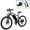 Gray, variant on Electric Bike for Adults, 26" Commuter Ebikes with 5-Level Pedal Assist & 7-Speed Gears, 22MPH, 500W Motor, 375Wh Battery, 50 Miles, Lockable Suspension Fork, Lightweight Electric Mountain Bicycles.