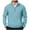 Light Blue, variant on DAFPZW Men's Quarter Zipper Sweatshirt Long Sleeve Pullover Dressy Casual Fleece Lined Thermal Sweater with Kangaroo Pocket