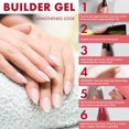 thumbnail image 3 of LOOKY| Builder Nail Gel | Long-Lasting Builder Gel for your Flawless Nail Extension |Professional Salon Quality | Easy Application Bottle | Love |15ml, 3 of 5