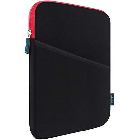 Lacdo Tablet Sleeve Case for 11 inch New iPad Pro / 10.9 inch New IPad Air 4 / 10.2 inch New IPad / 10.5 IPad Pro Air / 9.7 IPad, Samsung Galaxy Tab 10.1 Protective Bag, Fit Apple Smart Keyboard, Red
