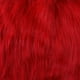 thumbnail image 1 of Cuadrados de tela de piel sintética para Navidad e invierno, color rojo, 45 x 100 cm, DIY, 1 of 6