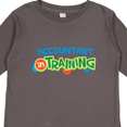 thumbnail image 4 of Inktastic Accountant in Training Accounting Boys or Girls Long Sleeve Toddler T-Shirt, 4 of 5