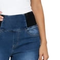 thumbnail image 4 of Sentmoon Jeans Tendance Jeans Évasés Taille Haute Denim Délavé Confortable Extensible Coupe Amincissante Style Rétro Mode Moderne Pantalon Classique à Jambe Grand pour des Looks Chics au Quotidien, 4 of 6