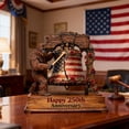 thumbnail image 3 of XINGAG 250th Anniversary Decor 1776–2026, 4th of July Patriotic Table Decorations, Red White and Blue Patriotic Decor, Memorial Day Decorations Independence Day Home Office Table Centerpieces Sign, 3 of 7