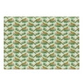 thumbnail image 1 of Philodendron Cutting Board, Pattern of Exotic Parrot on Floral and Leafy Branch, Decorative Tempered Glass Cutting and Serving Board, in 3 Sizes, by Ambesonne, 1 of 2