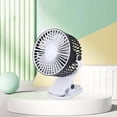 thumbnail image 2 of Mini Circulator Fan 3 Speed Small Room Portable Desktop Table Cool Fan Powered By USB for Home office Car Outdoor Travel, 2 of 5